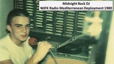 DJ on WJFK 1981